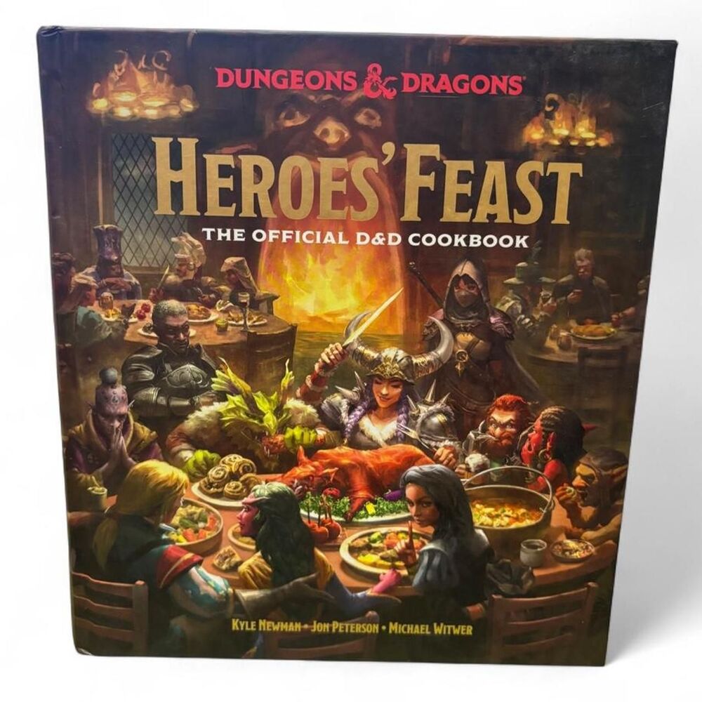Dungeons & Dragons Heroes’ Feast The Official D&D Cookbook Hardcover